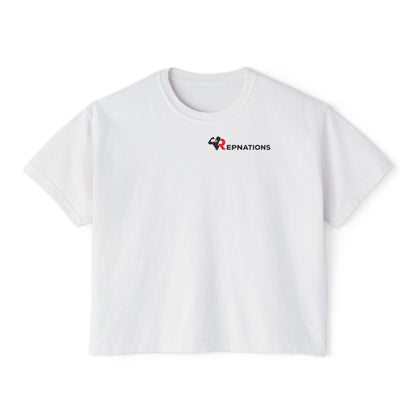 Repnations Quoted Tee | Boxy Tee