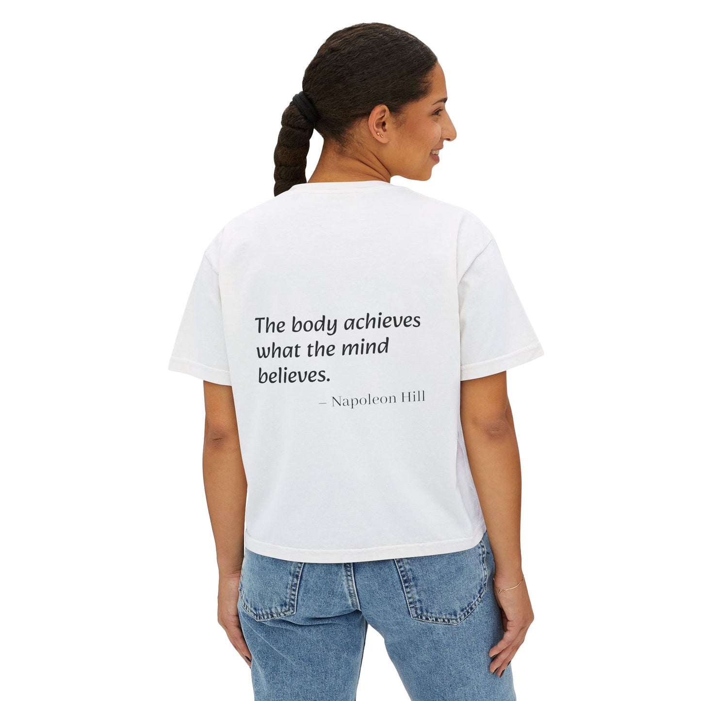 Repnations Quoted Tee | Boxy Tee