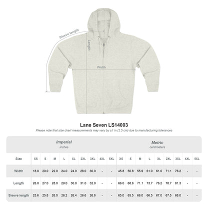 Repnations Unisex Zip Hoodie