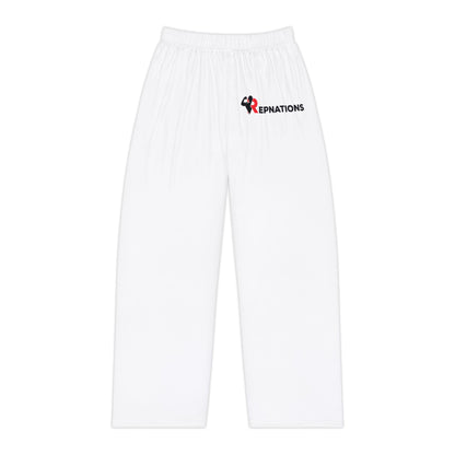 Women's White Lounge Pajama Pants