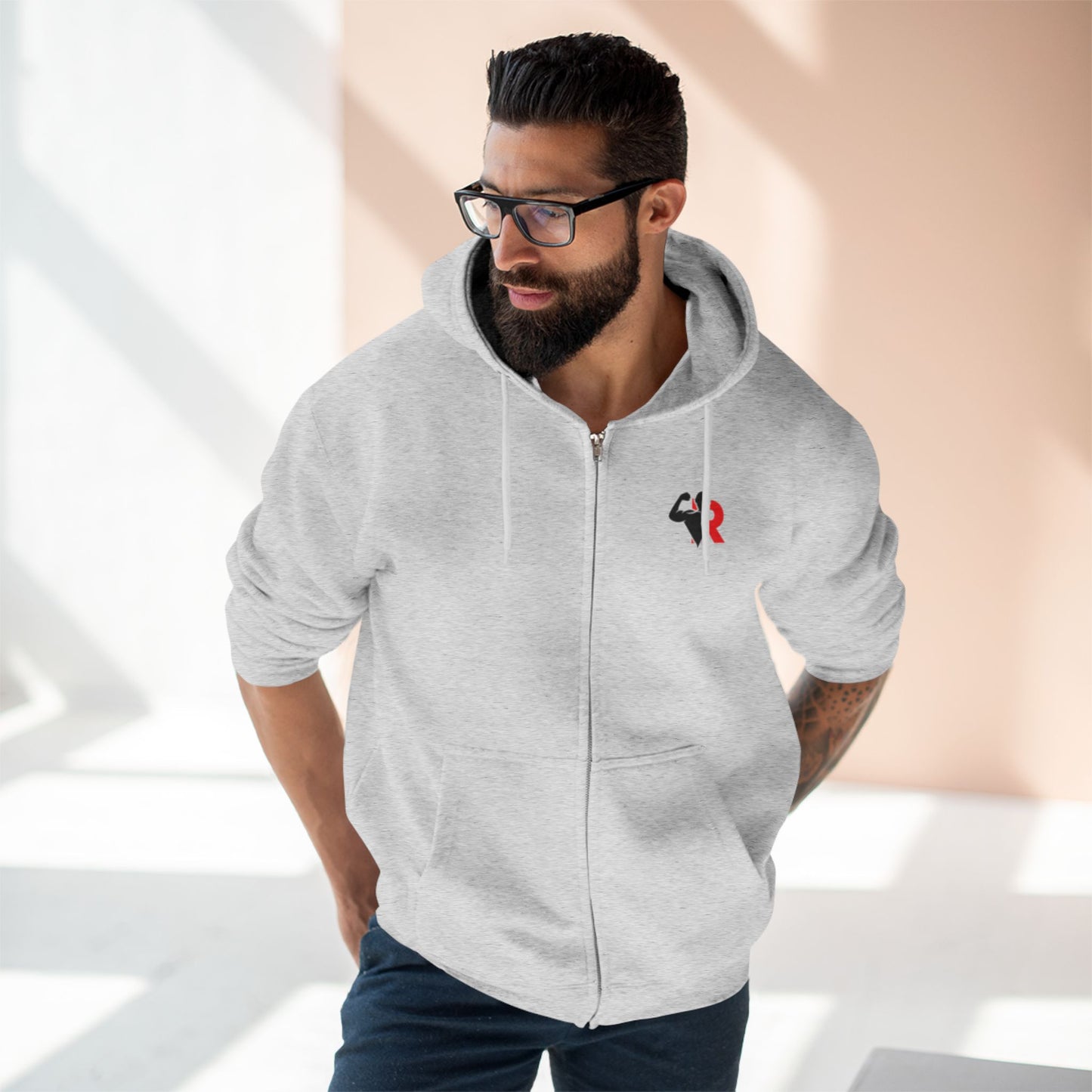 Repnations Unisex Zip Hoodie