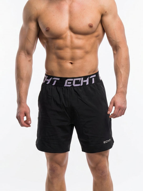 Men's Elite Letter Waist Active Shorts