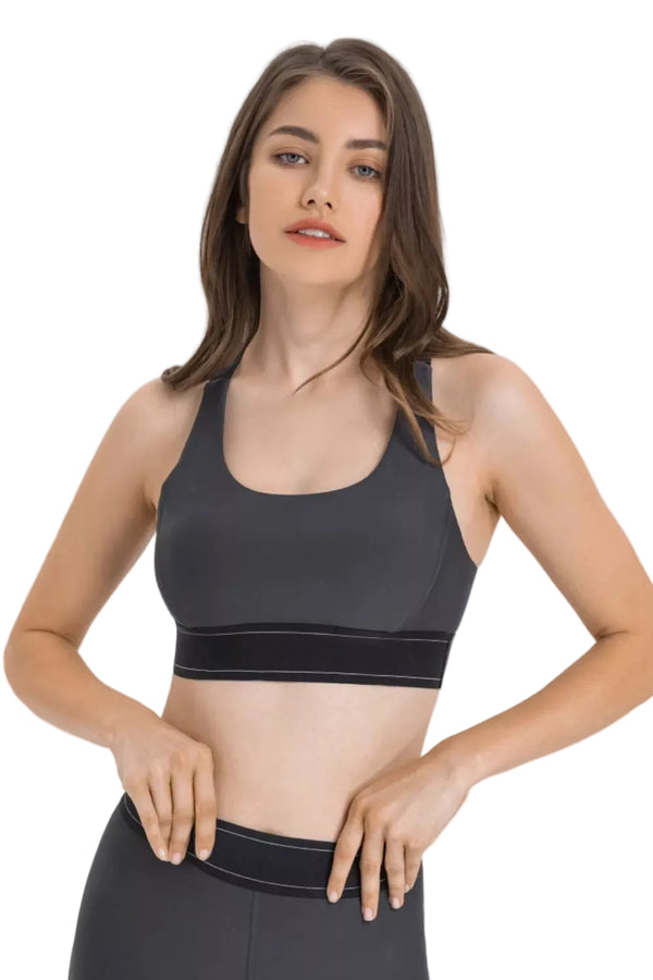 Millennia Contrast Sports Bra
